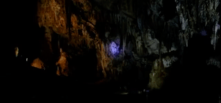 Caverna do Diabo - Rosto nas Paredes
